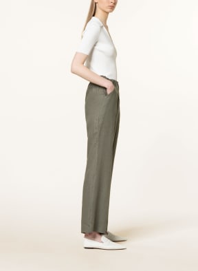 (THE MERCER) N.Y. Leinenhose, Farbe: KHAKI (Bild 1)