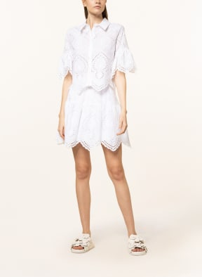 MRS & HUGS Skirt in lace, Color: WHITE (Image 1)