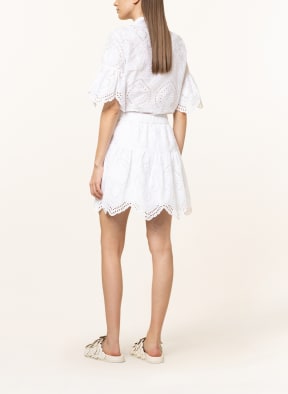 MRS & HUGS Skirt in lace, Color: WHITE (Image 1)