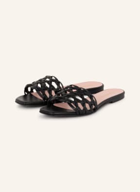 Pretty Ballerinas Slides ISLA, Color: BLACK (Image 1)