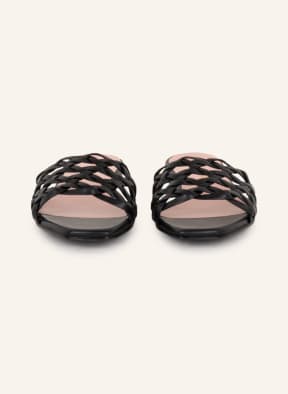 Pretty Ballerinas Slides ISLA, Color: BLACK (Image 1)