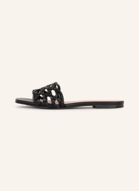 Pretty Ballerinas Slides ISLA, Color: BLACK (Image 1)