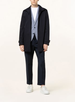 CINQUE Trench coat CISCALE , Color: DARK BLUE (Image 1)
