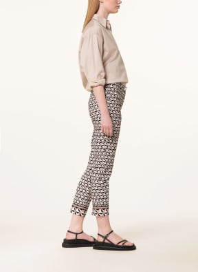 CAMBIO 7/8 pants ROS, Color: BEIGE/ BLACK/ ECRU (Image 1)