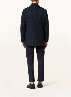 STROKESMAN'S Coat with removable trim , Color: DARK BLUE (Image 1)