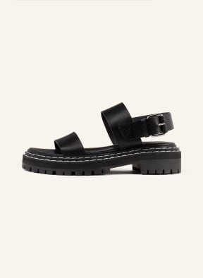 Proenza Schouler Sandals LUG SOLE, Color: BLACK (Image 1)