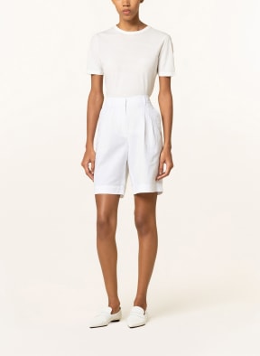 IRIS von ARNIM Shorts BENTE with linen, Color: WHITE (Image 1)