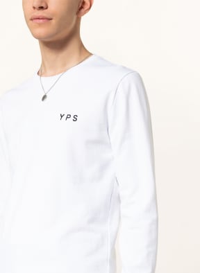 YOUNG POETS Long sleeve shirt LIO SPRAY , Color: WHITE (Image 1)