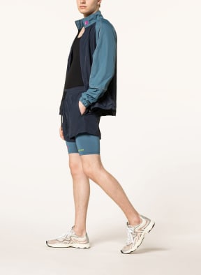 7 DAYS ACTIVE 2-in-1 shorts AGASSI, Color: DARK BLUE/ TEAL (Image 1)