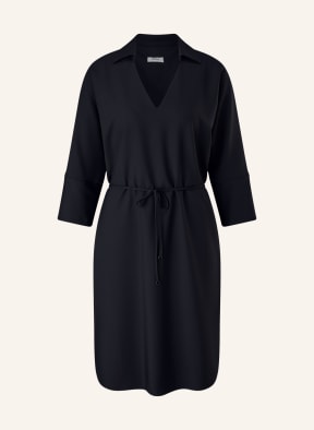 s.Oliver BLACK LABEL Kleid mit 3/4-Arm, Farbe: DUNKELBLAU (Bild 1)