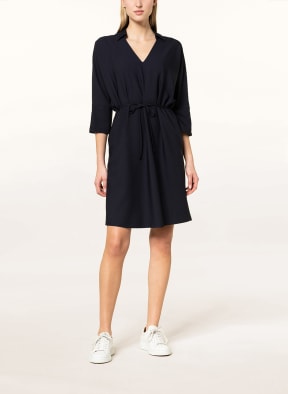 s.Oliver BLACK LABEL Kleid mit 3/4-Arm, Farbe: DUNKELBLAU (Bild 1)