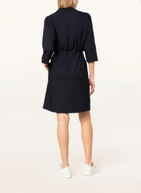 s.Oliver BLACK LABEL Kleid mit 3/4-Arm, Farbe: DUNKELBLAU (Bild 1)