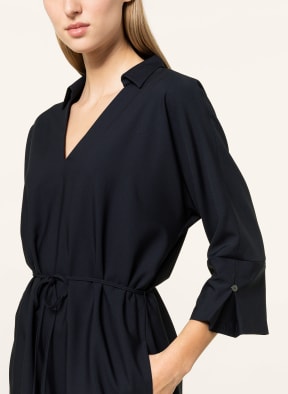 s.Oliver BLACK LABEL Kleid mit 3/4-Arm, Farbe: DUNKELBLAU (Bild 1)