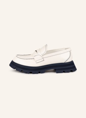 Alexander McQUEEN Penny loafers, Color: WHITE (Image 1)