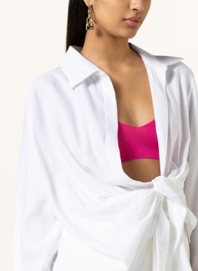JACQUEMUS Blouse-style shirt LA CHEMISE BAHIA, Color: WHITE (Image 1)