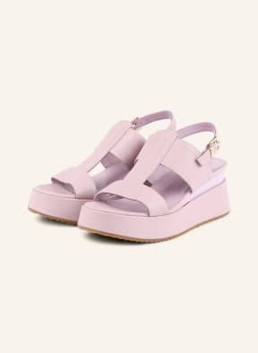 ZINDA Platform sandals, Color: LIGHT PURPLE (Image 1)