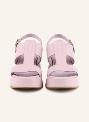 ZINDA Platform sandals, Color: LIGHT PURPLE (Image 1)