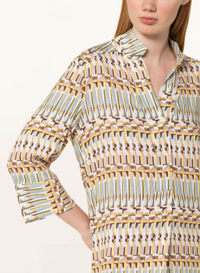 dea kudibal Jersey dress KAMILLE with 3/4 sleeve, Color: LIGHT BLUE/ YELLOW/ LIGHT PURPLE (Image 1)