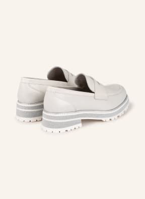 Pertini Penny loafers, Color: LIGHT GRAY (Image 1)