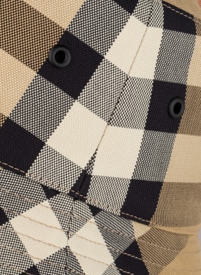 BURBERRY Bucket hat, Color: BEIGE/ BLACK/ RED (Image 1)