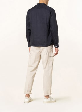 Marc O'Polo Linen overshirt, Color: DARK BLUE (Image 1)