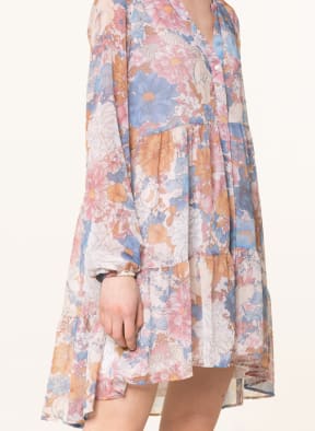 mavi Shirt dress, Color: LIGHT BLUE/ PINK/ LIGHT ORANGE (Image 1)