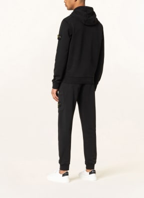 STONE ISLAND Hoodie, Color: BLACK (Image 1)