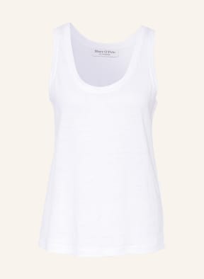 Marc O'Polo Leinentop, Farbe: WEISS (Bild 1)