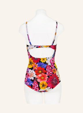 DOLCE & GABBANA Underwire swimsuit, Color: BLACK/ RED/ YELLOW (Image 1)