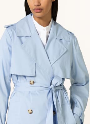 BOSS Trench coat CACARGO, Color: LIGHT BLUE (Image 1)