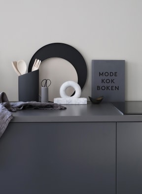 COOEE Design Tablett CIRCLE, Farbe: SCHWARZ (Bild 1)