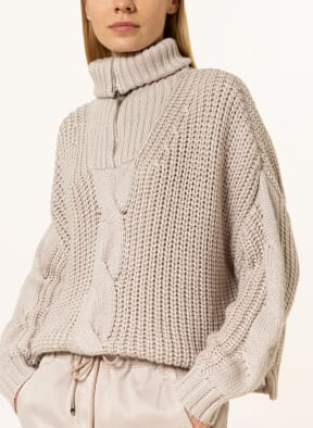 MARC AUREL Oversized-Troyer , Farbe: BEIGE (Bild 1)