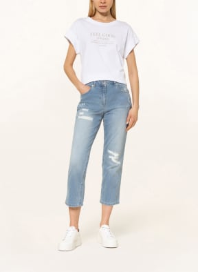 MARC AUREL T-Shirt mit Schmucksteinen, Farbe: WEISS (Bild 1)