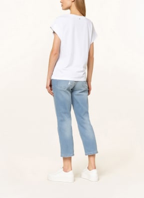 MARC AUREL T-Shirt mit Schmucksteinen, Farbe: WEISS (Bild 1)