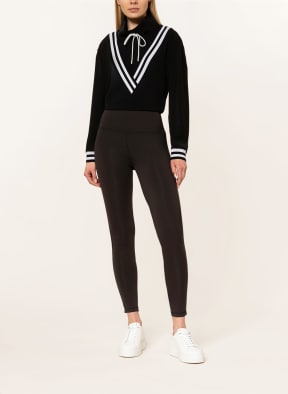 MARC AUREL Leggings mit Galonstreifen, Farbe: SCHWARZ (Bild 1)