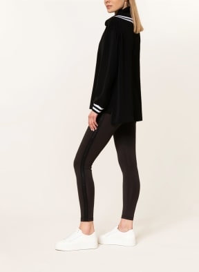MARC AUREL Leggings mit Galonstreifen, Farbe: SCHWARZ (Bild 1)
