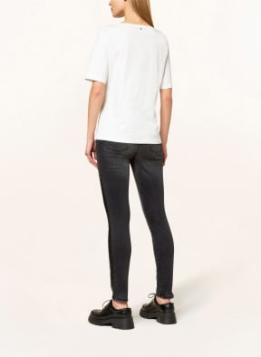 MARC AUREL T-Shirt mit Schmucksteinen, Farbe: WEISS (Bild 1)