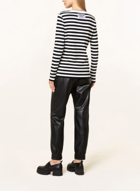 MARC AUREL Longsleeve, Farbe: SCHWARZ/ WEISS (Bild 1)