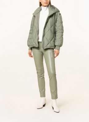 MARC AUREL Steppjacke mit abnehmbaren Ärmeln, Farbe: HELLGRÜN (Bild 1)