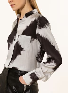 MARC AUREL Oversized-Hemdbluse , Farbe: SCHWARZ/ GRAU (Bild 1)