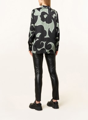 MARC AUREL Shirt blouse , Color: LIGHT GREEN/ BLACK (Image 1)