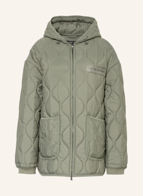 MARC AUREL Oversized-Steppjacke mit DUPONT™ SORONA®-Isolierung, Farbe: HELLGRÜN (Bild 1)