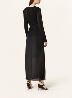 HUGO Dress KISIAS with cut-outs, Color: BLACK (Image 1)