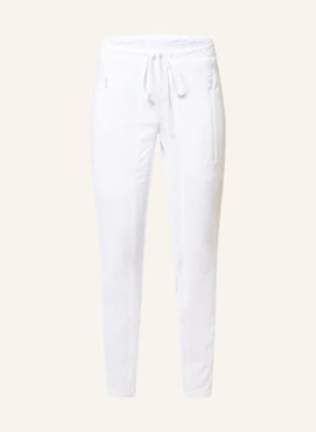 CAMBIO Pants JORDI in jogger style, Color: WHITE (Image 1)