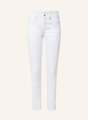 CAMBIO 7/8 jeans PIPER with decorative gems, Color: 5001 soft rinsed fringed (Image 1)