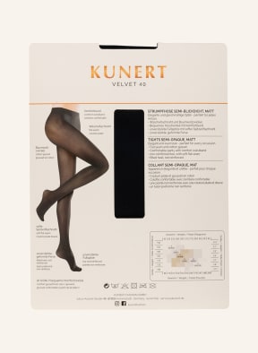 KUNERT Feinstrumpfhose VELVET , Farbe: 0880 MARINE (Bild 1)