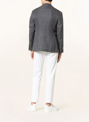 BRUNELLO CUCINELLI Anzugsakko Extra Slim Fit mit Leinen, Farbe: GRAU (Bild 1)