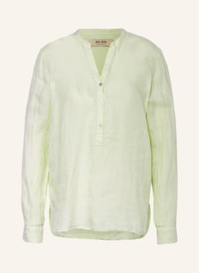 MOS MOSH Blusenshirt DANA aus Leinen, Farbe: HELLGRÜN (Bild 1)