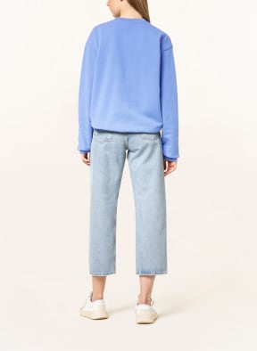 SPORTY & RICH Sweatshirt, Color: LIGHT BLUE/ WHITE (Image 1)