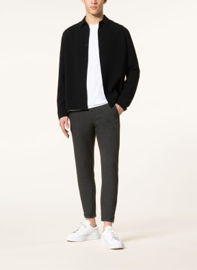 GABBA Chinos PISA CROSS slim tapered fit, Color: DARK GRAY (Image 1)